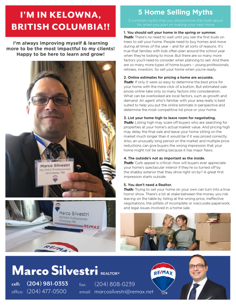 Marco Silvestri | 1601 Buffalo Pl, Winnipeg, MB R3T 3K7, Canada | Phone: (204) 981-0353