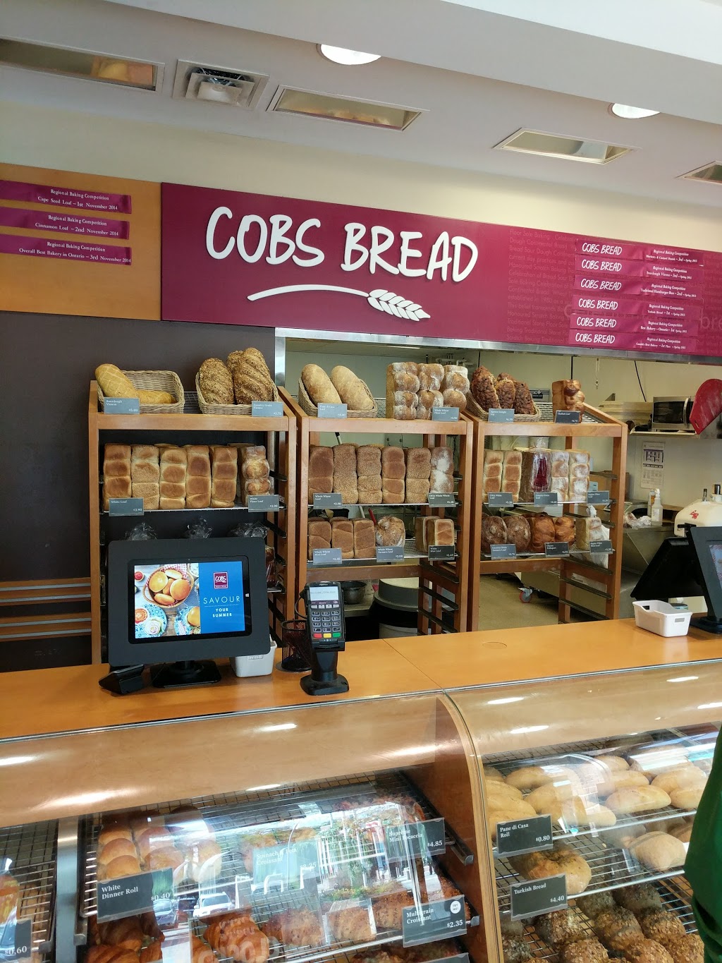 COBS Bread | 4099 Erin Mills Pkwy #11b, Mississauga, ON L5L 3P9, Canada | Phone: (905) 412-3141