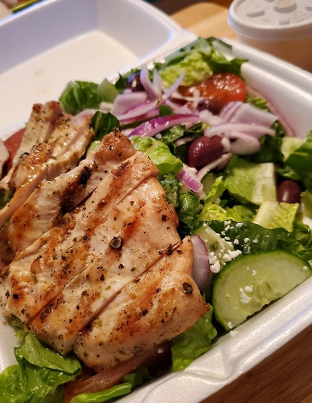 Greek Oasis Take Out Ltd | 690 Sidney St, Belleville, ON K8P 4A8, Canada | Phone: (613) 962-3332