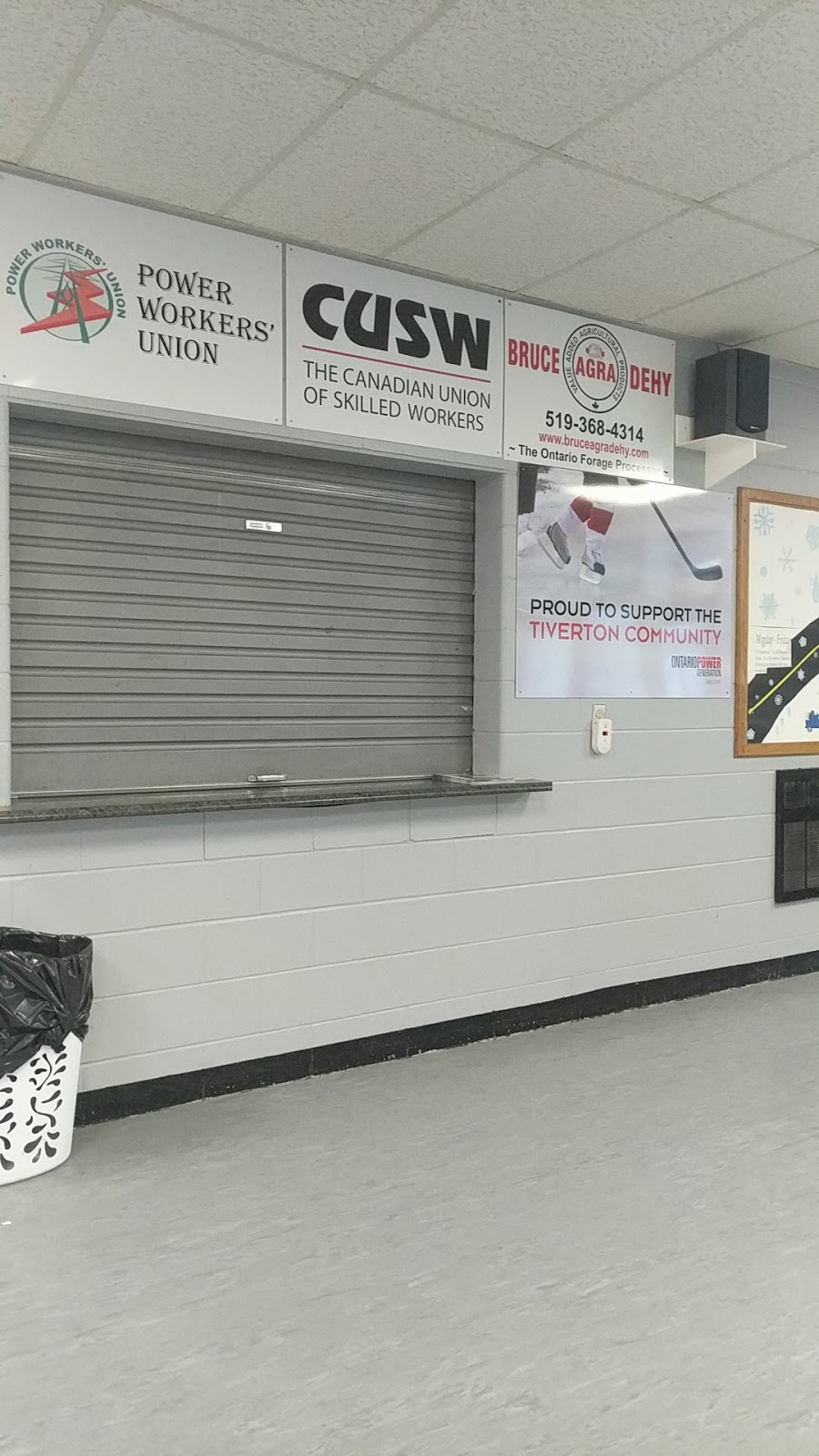 Tiverton Sports Arena | McLaren St, Tiverton, ON N0G 2T0, Canada | Phone: (519) 368-7225