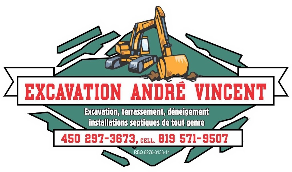 Excavation André Vincent | 158 Rang Vincent, Saint-Étienne-de-Bolton, QC J0E 2E0, Canada | Phone: (450) 297-3673