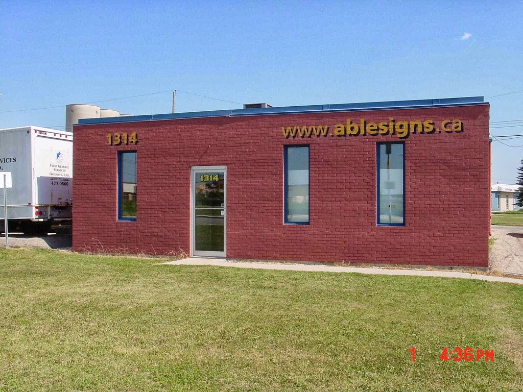 Able Signs | 1314 Chevrier Blvd, Winnipeg, MB R3T 1Y3, Canada | Phone: (204) 275-1470