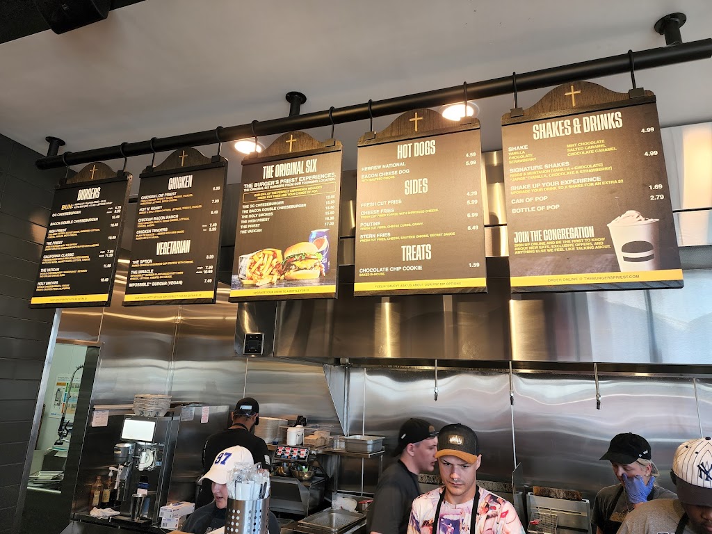 The Burgers Priest | 4600 130 Ave SE #418, Calgary, AB T2Z 0C2, Canada | Phone: (587) 943-4708