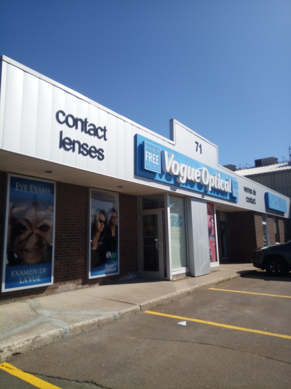 Vogue Optical | 71 Champlain St, Dieppe, NB E1A 1N5, Canada | Phone: (506) 387-8080