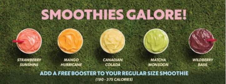 Booster Juice | 1221 Canyon Meadows Dr SE Unit 206, Calgary, AB T2J 6G2, Canada | Phone: (403) 265-2113