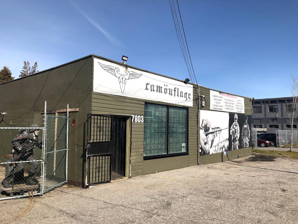 Camouflage Military Surplus Burnaby | 7803 Edmonds St, Burnaby, BC V3N 1B9, Canada | Phone: (604) 259-3999