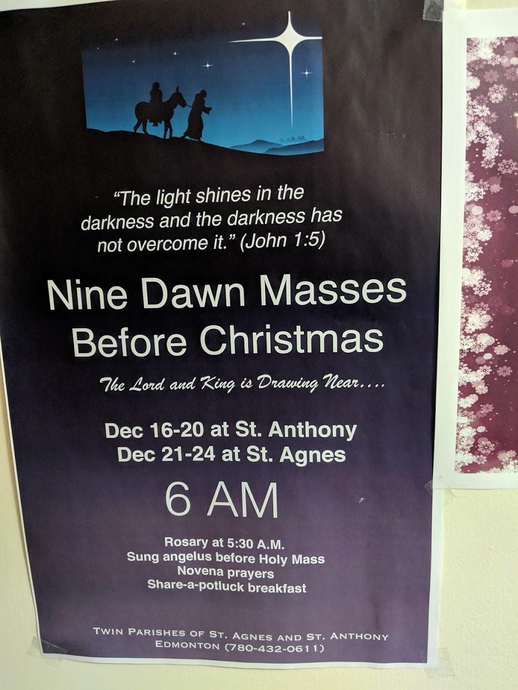 St. Agnes Catholic Parish | 10826 62 Ave NW, Edmonton, AB T6H 1N1, Canada | Phone: (780) 434-3280