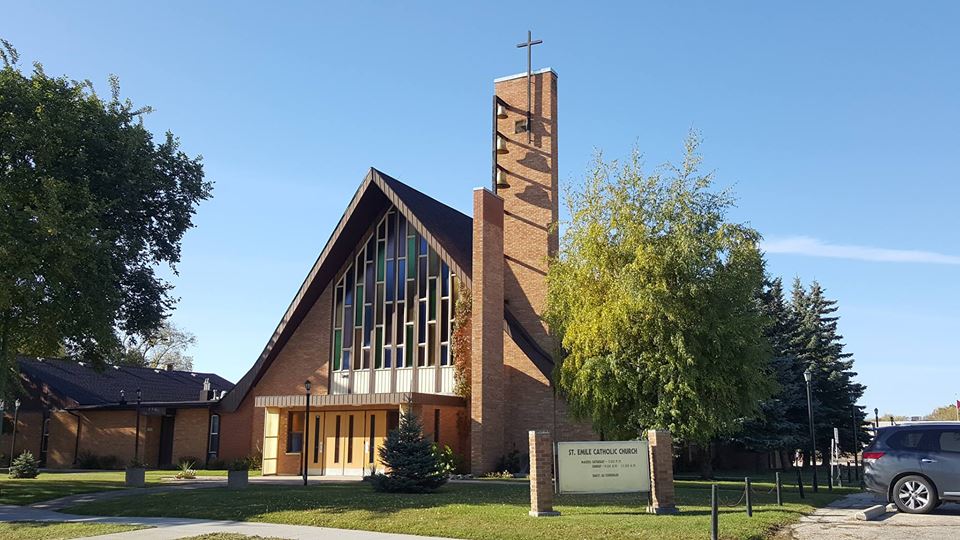 St Emile Roman Catholic Church | church | 556 St Annes Rd, Winnipeg, MB R2M 3G4, Canada | 2042534176 OR +1 204-253-4176