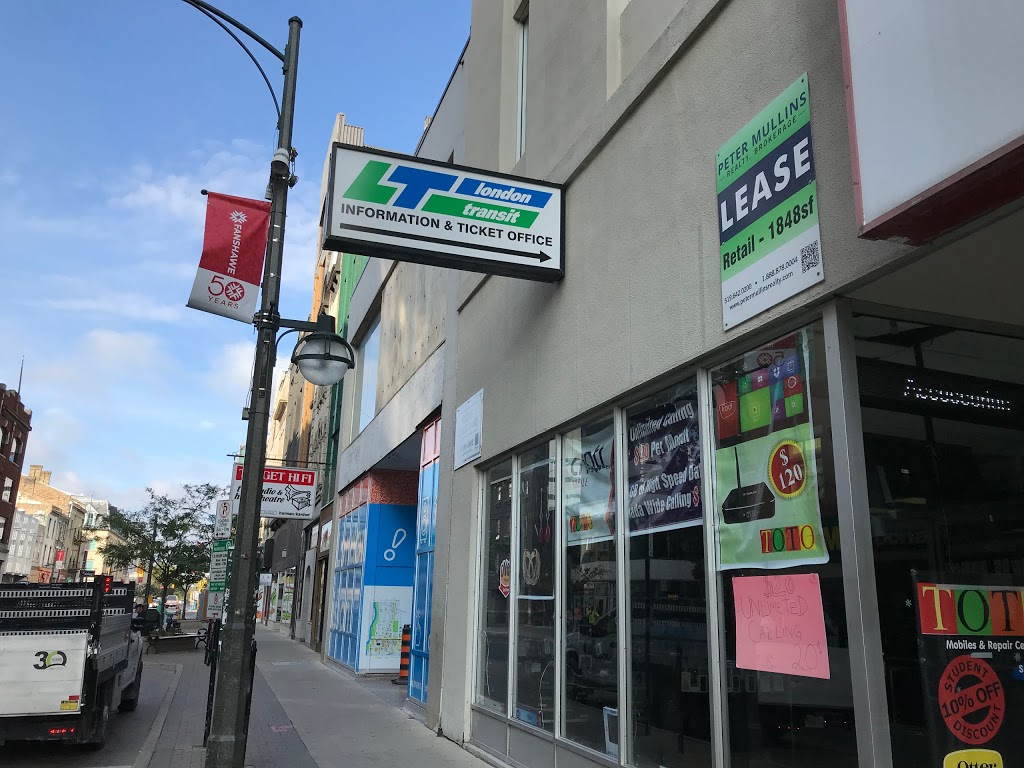 LTC Downtown Infomation Office | 150 Dundas St, London, ON N6A 1G1, Canada | Phone: (519) 451-1347