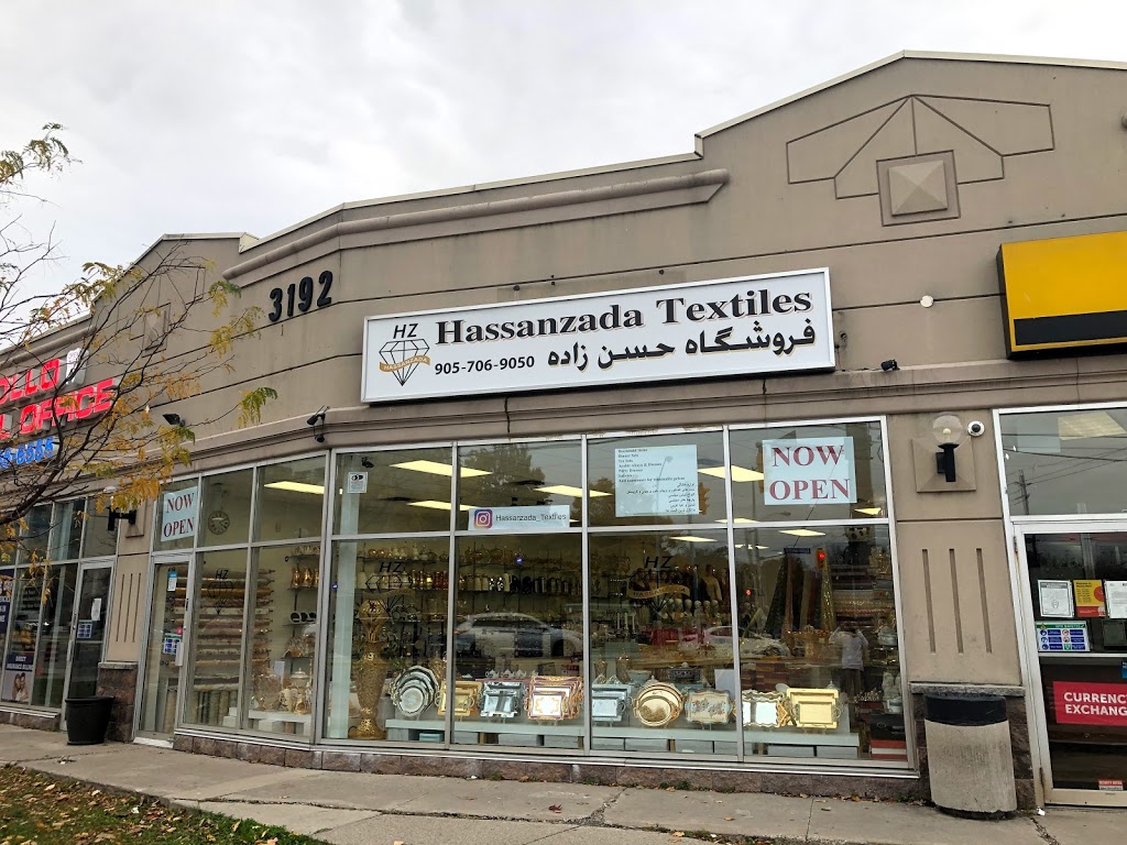 Hassanzada textiles corporation | store | 3192 Eglinton Ave E, Scarborough, ON M1J 2H5, Canada | 9057069050 OR +1 905-706-9050
