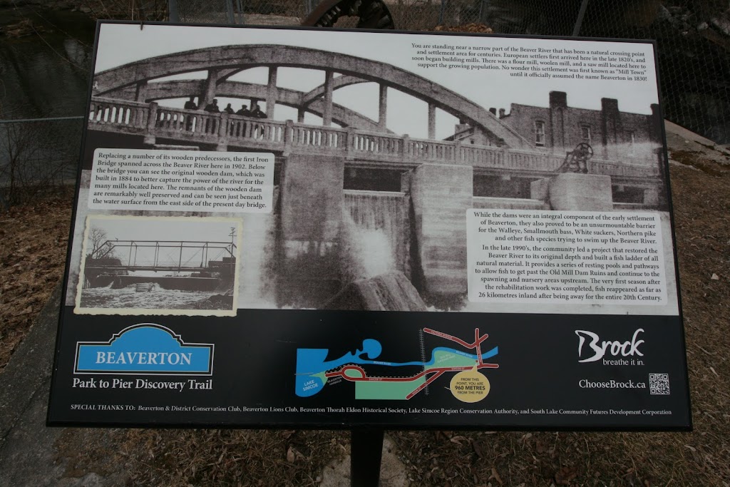 Beaverton Dam | Simcoe St & Mara Rd, 339 Simcoe St, Beaverton, ON L0K 1A0, Canada | Phone: (905) 895-1281