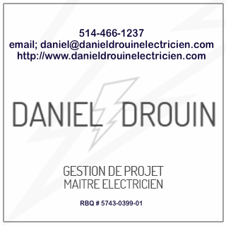 Daniel Drouin Électricien | 120, 1ere rue du Mt Suisse, Saint-Sauveur, QC J0R 1R2, Canada | Phone: (514) 466-1237