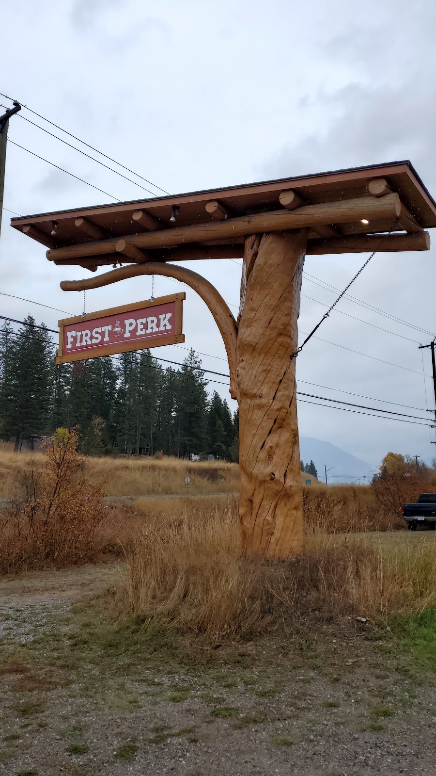 First Perk Coffee & Collectibles | 1891 Aspen Dr, Jaffray, BC V0B 1T0, Canada | Phone: (250) 429-3062