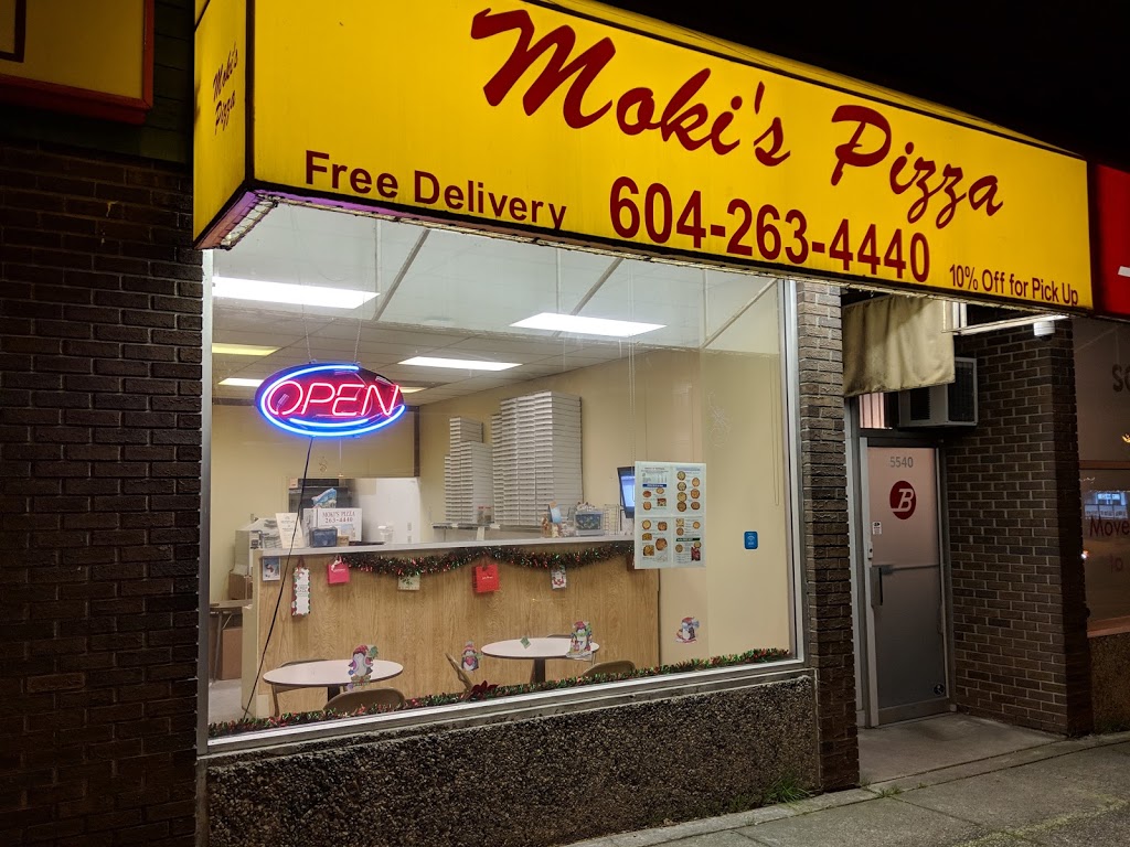 Mokis Pizza | 5530 Dunbar St, Vancouver, BC V6N 1W6, Canada | Phone: (604) 263-4440