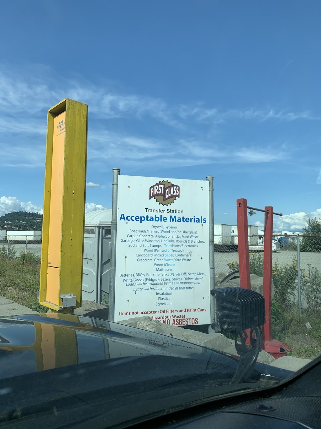 First Class Transfer Station | 34613 Vye Rd, Abbotsford, BC V2S 8J7, Canada | Phone: (604) 854-0095