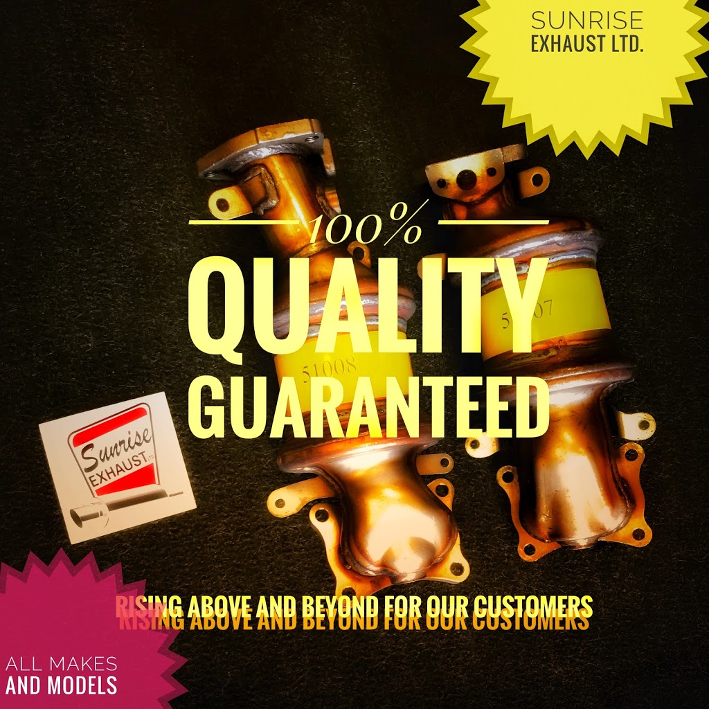 Sunrise Exhaust Ltd | 135 Ormont Dr Suit 10 & 11, North York, ON M9L 1N6, Canada | Phone: (416) 741-6651