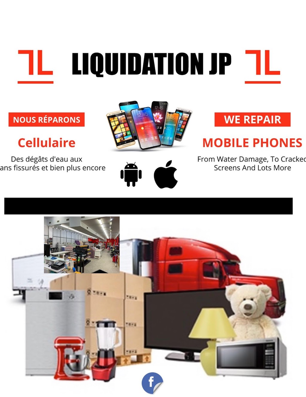 Liquidation JP - Hudson | 3100 Route Harwood, Vaudreuil-Dorion, QC J7V 8P2, Canada | Phone: (833) 969-2897