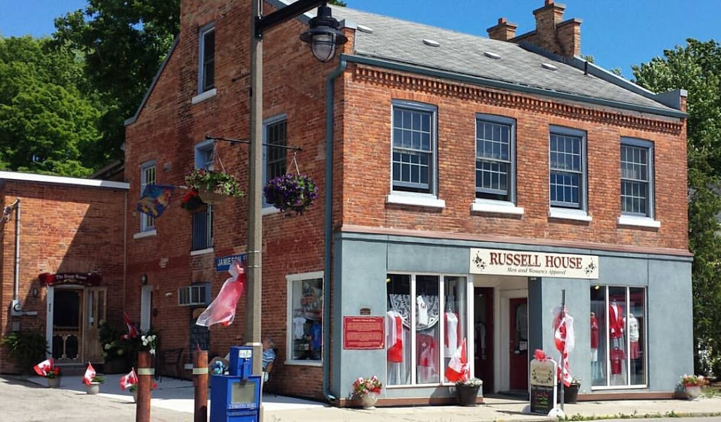 Russell House Apparel | 211 Main St #1, Port Stanley, ON N5L 1C4, Canada | Phone: (519) 782-7781