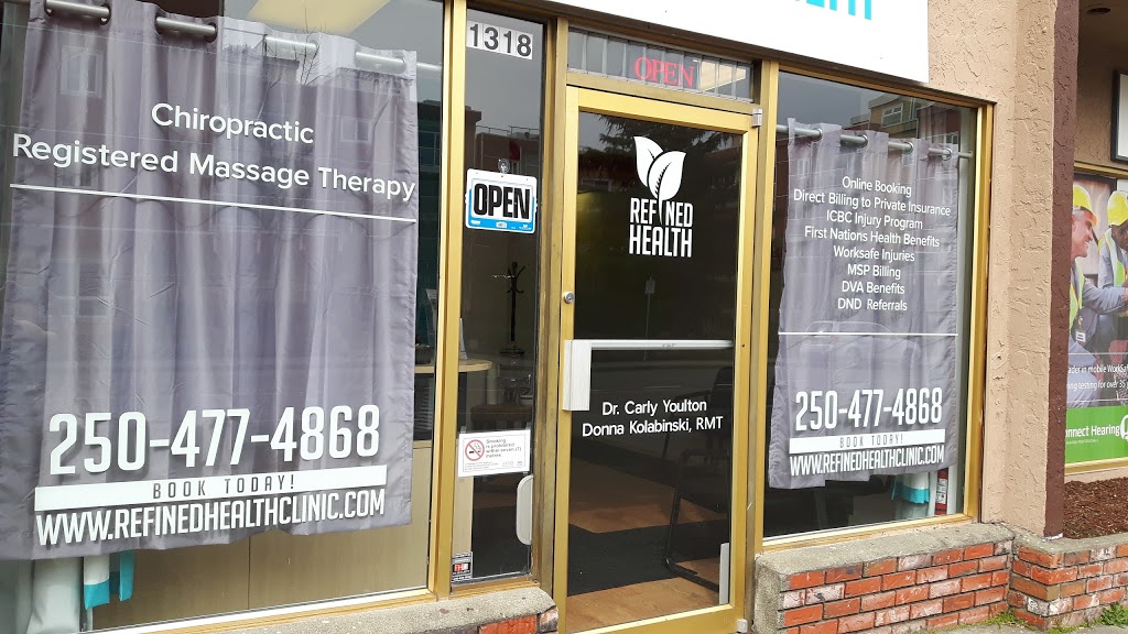Refined Health Chiropractic and Massage | 1318 Esquimalt Rd, Victoria, BC V9A 3P6, Canada | Phone: (250) 477-4868