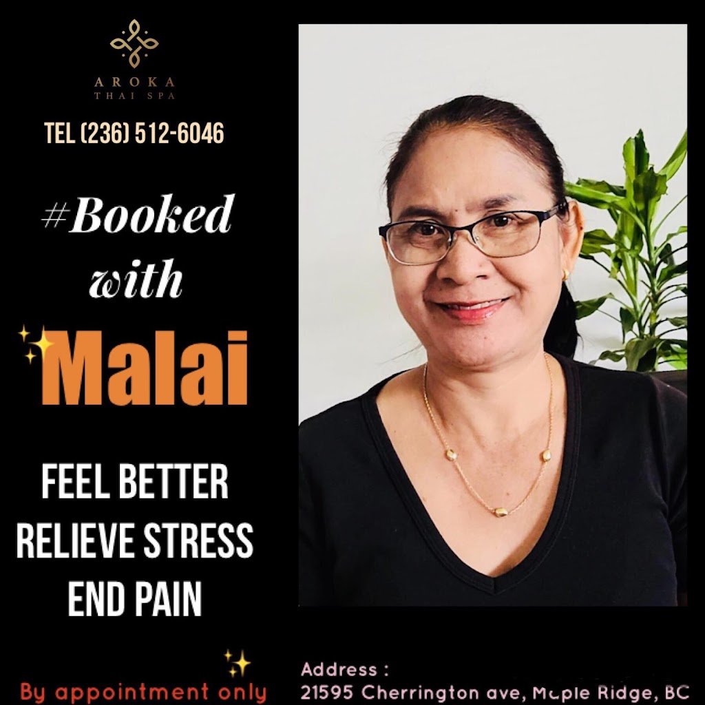 Aroka Thai spa | 21595 Cherrington Ave, Maple Ridge, BC V2X 8R3, Canada | Phone: (236) 512-6046