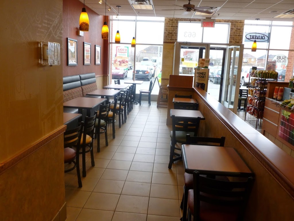 Restaurant SUBWAY | 663 Boulevard Curé-Labelle, Sainte-Rose, QC H7L 5R7, Canada | Phone: (450) 934-7419