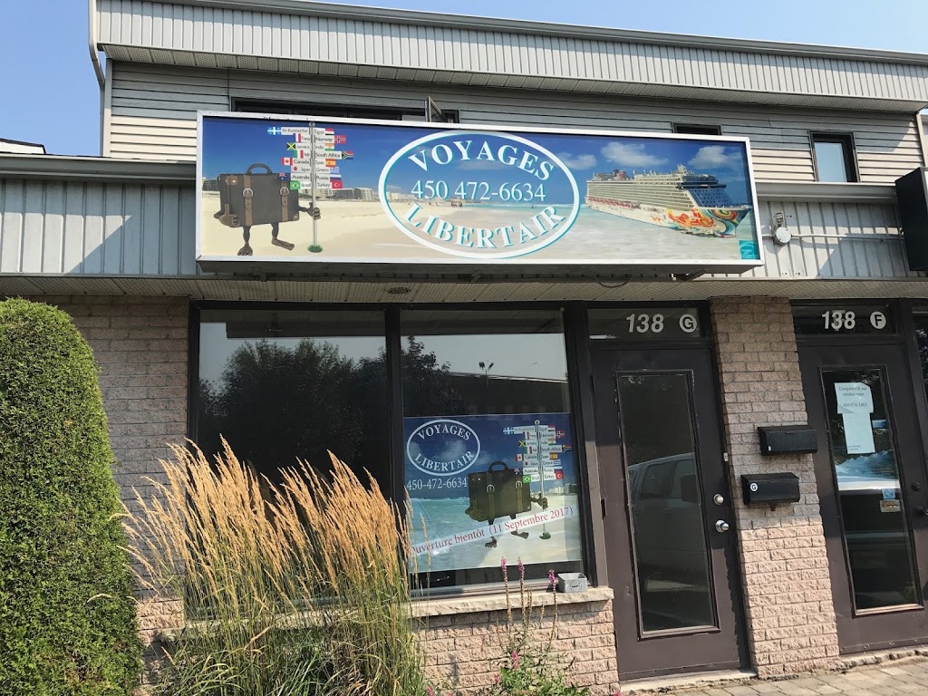 Voyages Libertair | 138 Rue Saint-Laurent, Saint-Eustache, QC J7P 5G4, Canada | Phone: (450) 472-6634