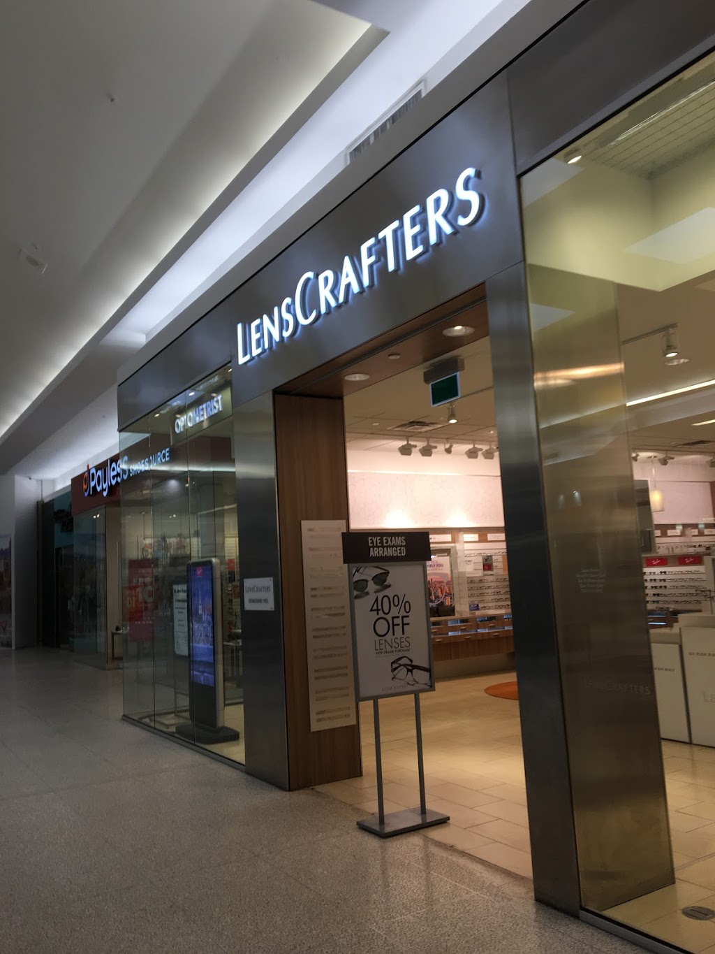 LensCrafters | 1555 Regent Avenue West Spc T26B, Winnipeg, MB R2C 4J2, Canada | Phone: (204) 663-0965