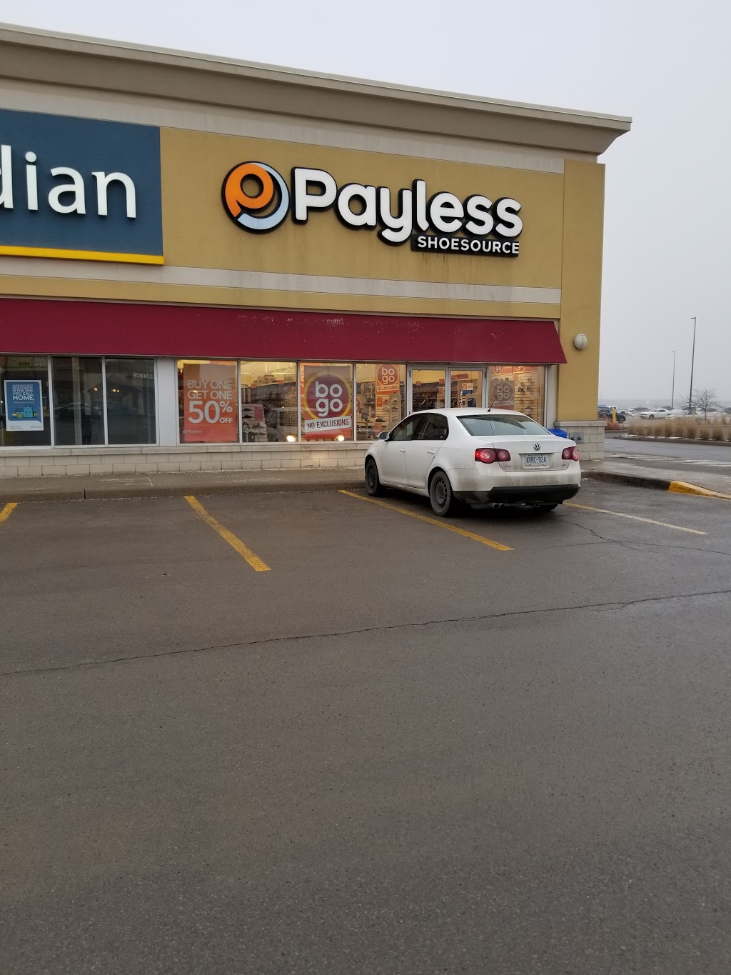 Payless ShoeSource | 2176 Rymal Rd E, Rr #1, Unit 101, Hannon, ON L0R 1P0, Canada | Phone: (905) 692-0129
