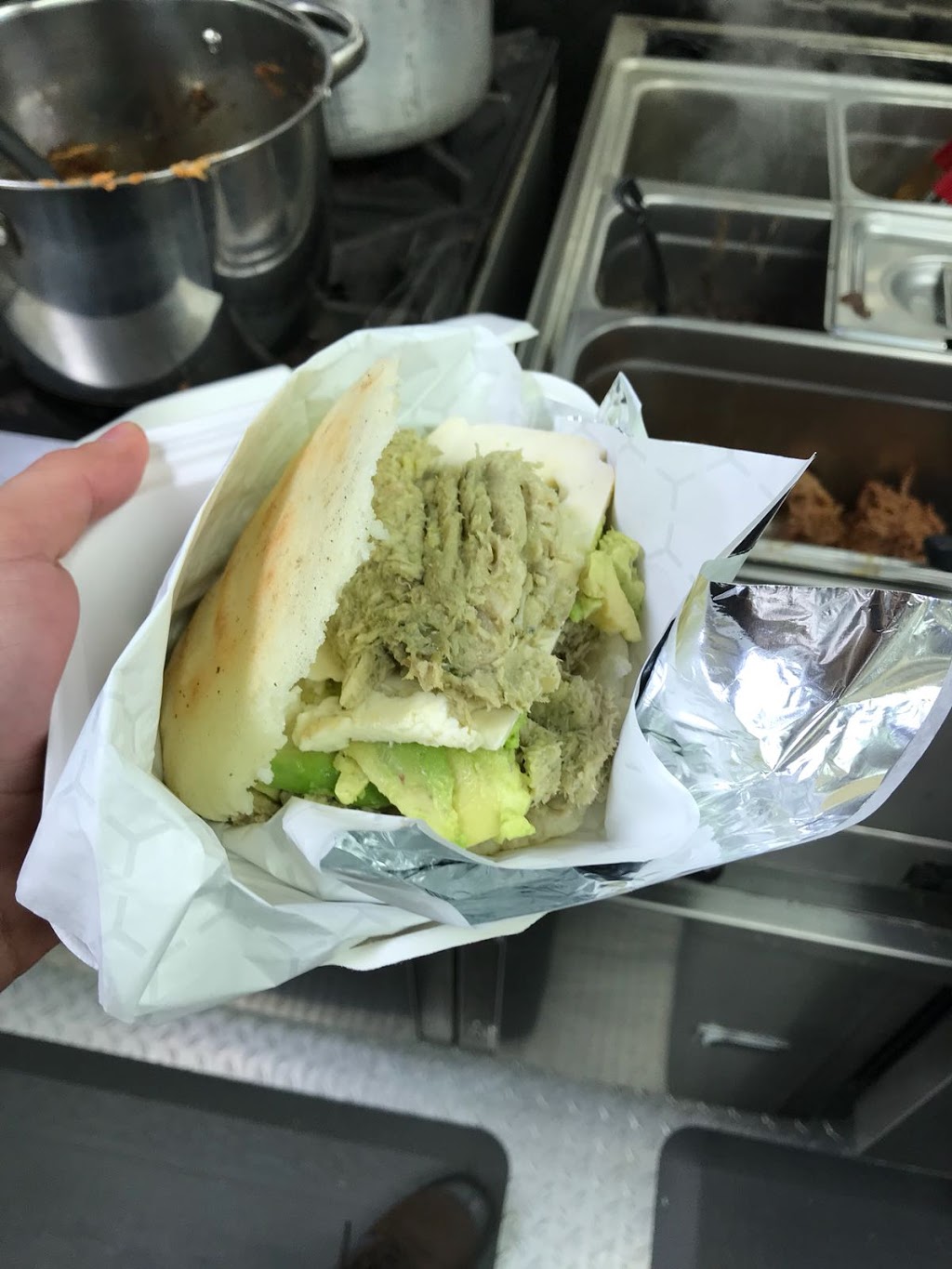 Come Arepa | 302 Industrial Ave, Vancouver, BC V6A 2P8, Canada | Phone: (604) 315-7864