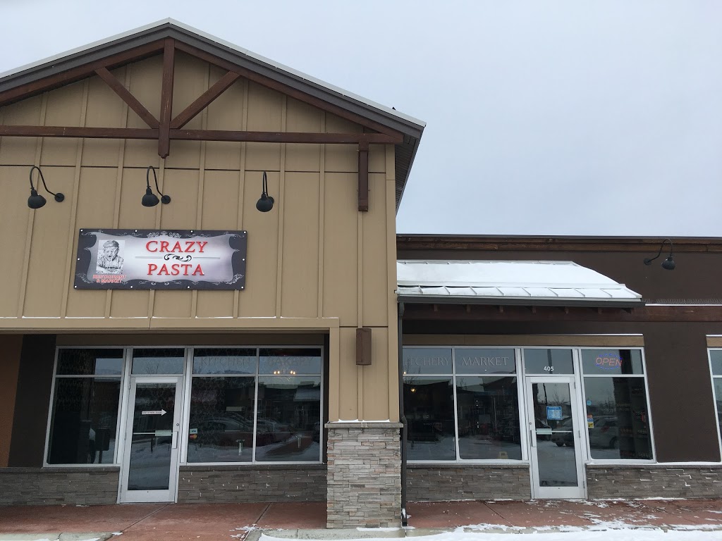 Crazy Pasta | 320 W Creek Dr unit 405, Chestermere, AB T1X 0P7, Canada | Phone: (403) 454-4022