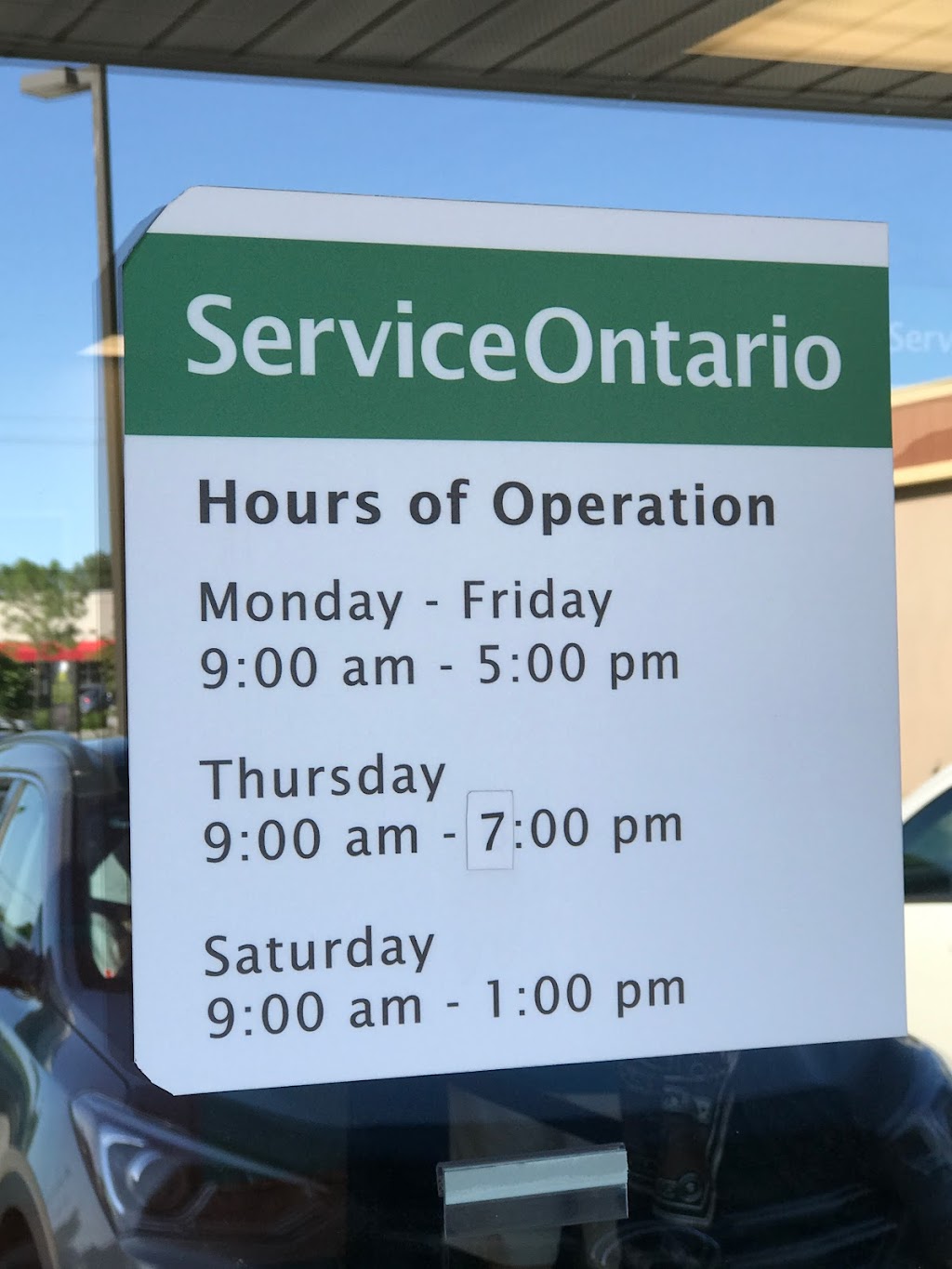 ServiceOntario | 1151 Victoria St N Unit 5, Kitchener, ON N2B 3C8, Canada | Phone: (519) 578-3211