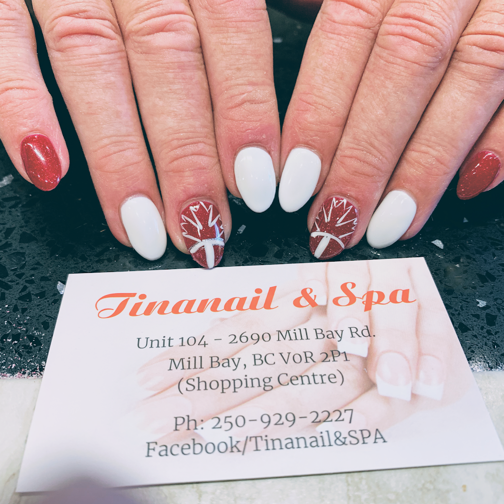 Tina Nail & Spa | 104-2690 Mill Bay Rd, Mill Bay, BC V0R 2P1, Canada | Phone: (250) 929-2227