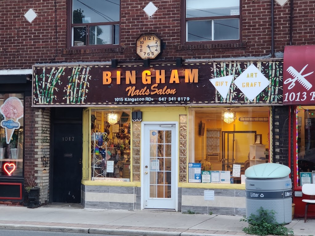 Bingham Nails Salon | 1015 Kingston Rd, Toronto, ON M4E 1T3, Canada | Phone: (647) 341-8179