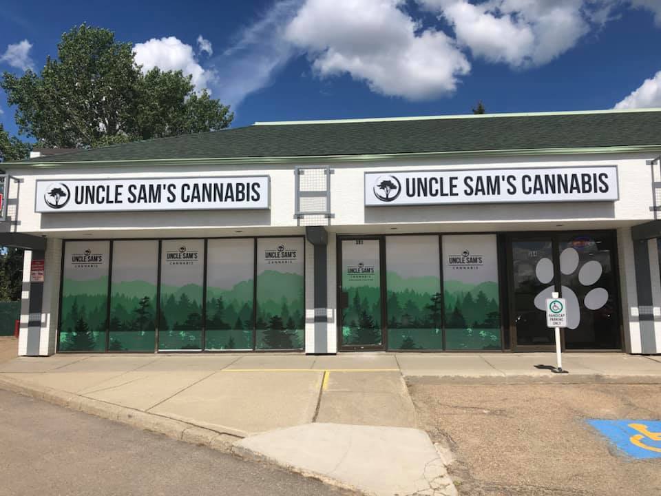 Uncle Sam’s Cannabis | 101 Granada Blvd #301, Sherwood Park, AB T8A 4W2, Canada | Phone: (780) 799-0238