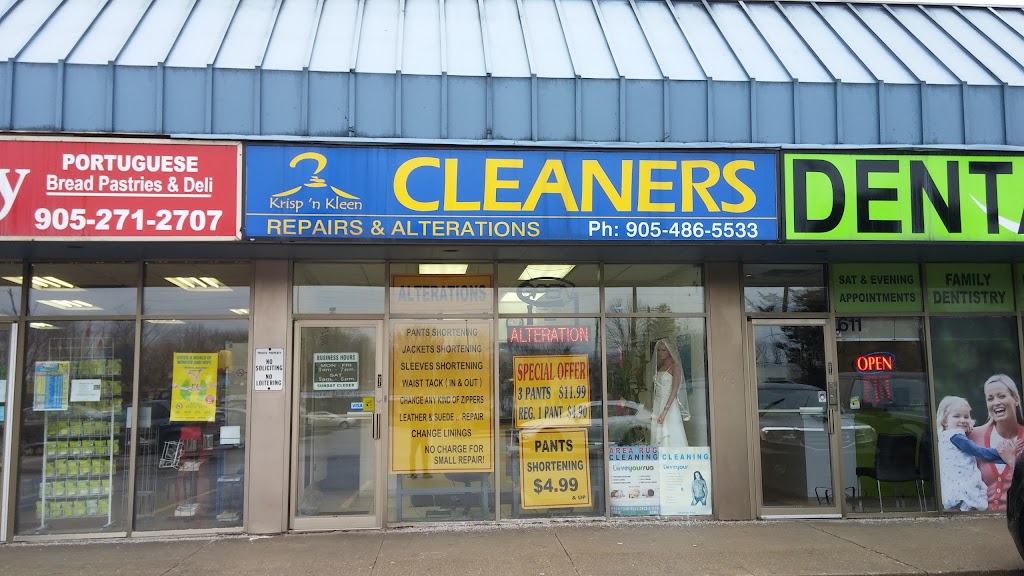 Krisp & Clean Cleaner | 579 Lakeshore Rd E, Mississauga, ON L5G 1H9, Canada | Phone: (905) 486-5533