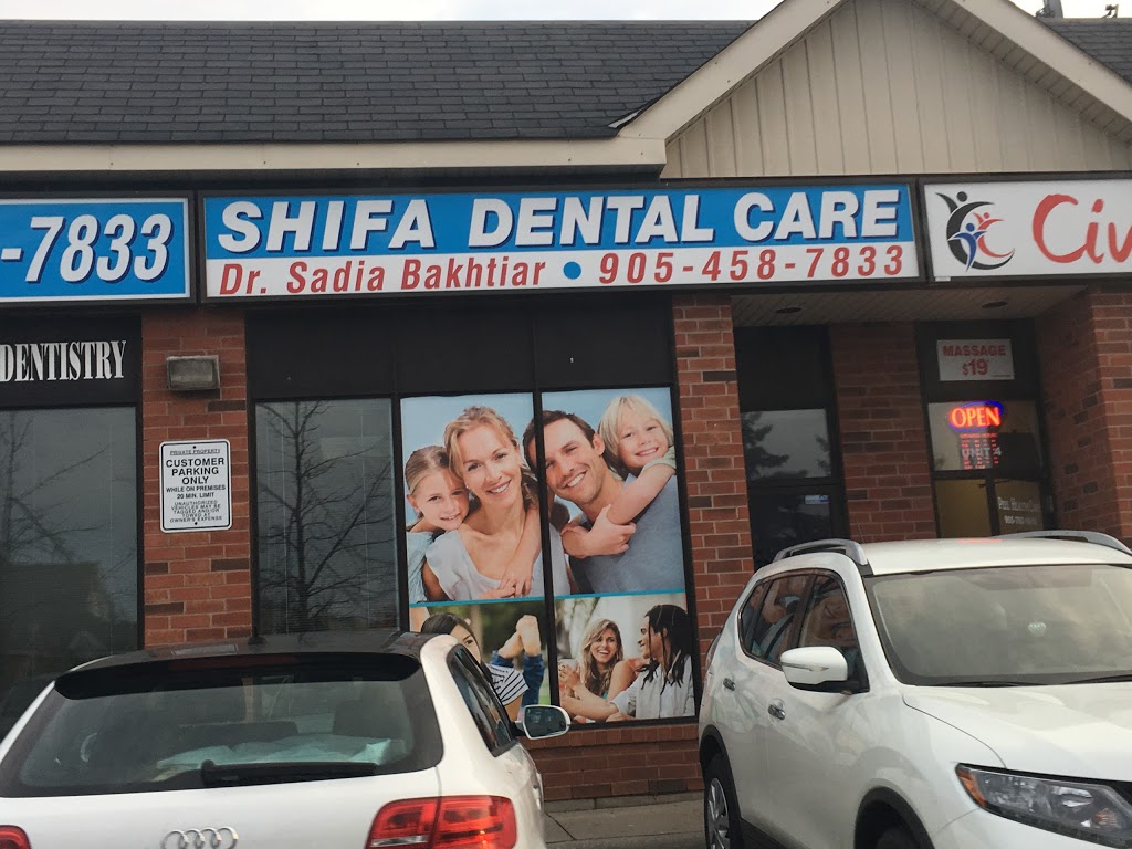 Shifa Dental Care | 945 Peter Robertson Blvd Suite # 5, Brampton, ON L6R 2R6, Canada | Phone: (905) 458-7833