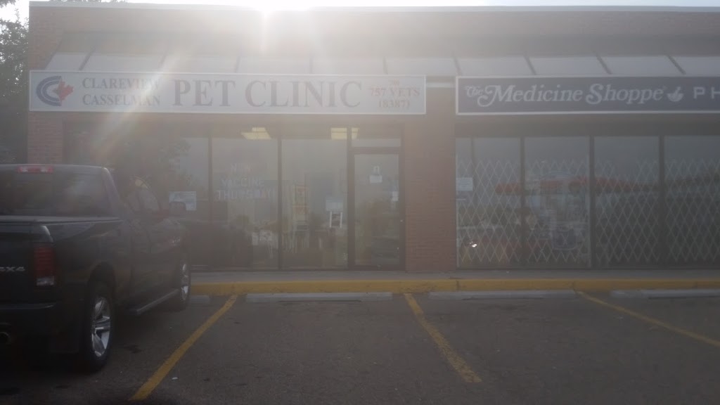 Clareview Casselman Pet Clinic | 14604 50 St NW, Edmonton, AB T5A 4W9, Canada | Phone: (780) 757-8387