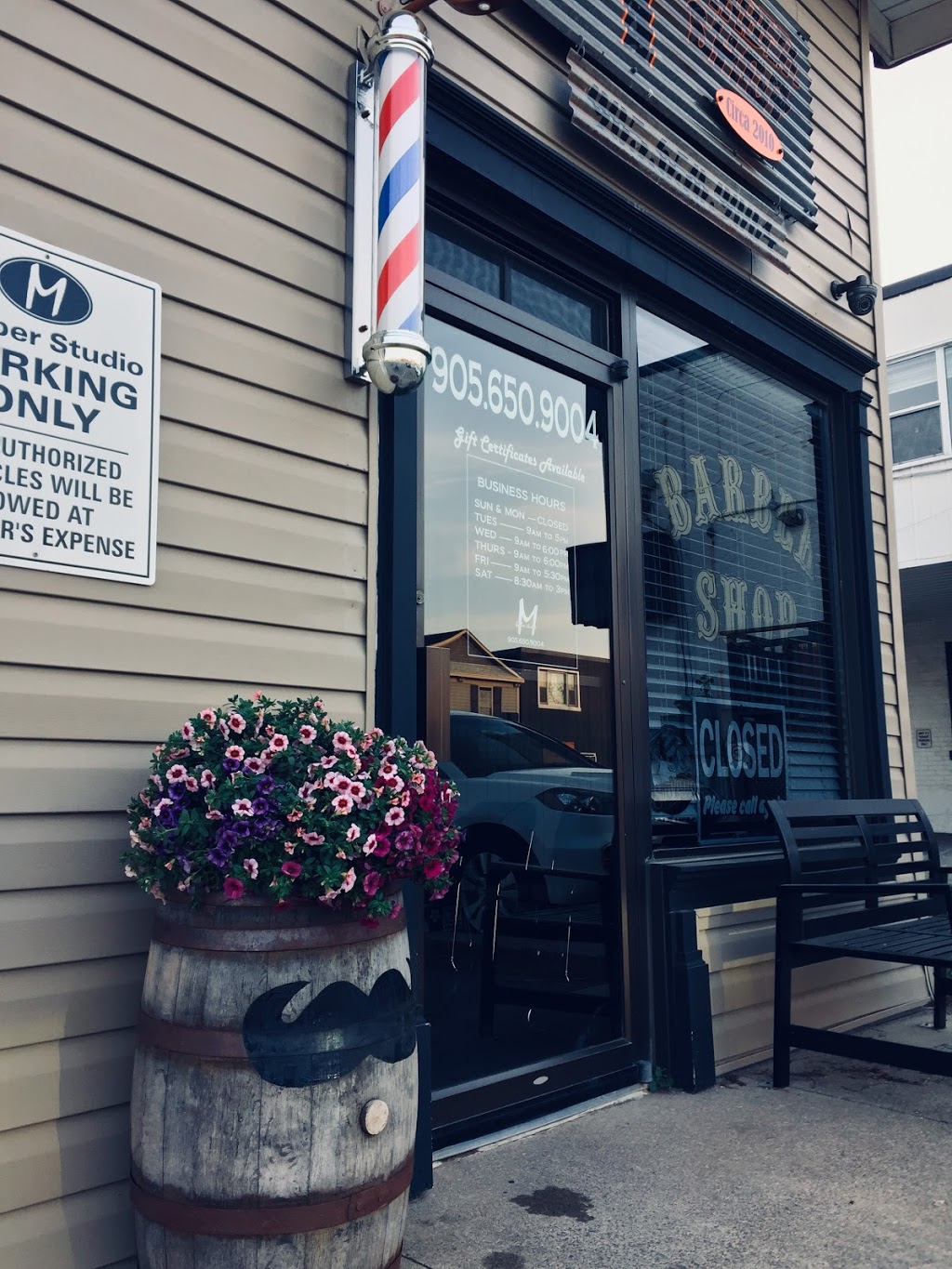 M Barber Studio | 1450 Pelham St, Fonthill, ON L0S 1E0, Canada | Phone: (905) 650-9004