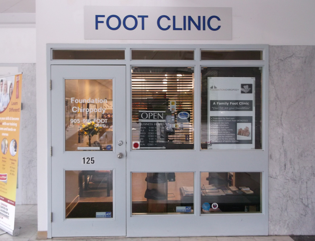 Foundation Chiropody | 2155 Leanne Blvd #125, Mississauga, ON L5K 2K8, Canada | Phone: (905) 916-3668