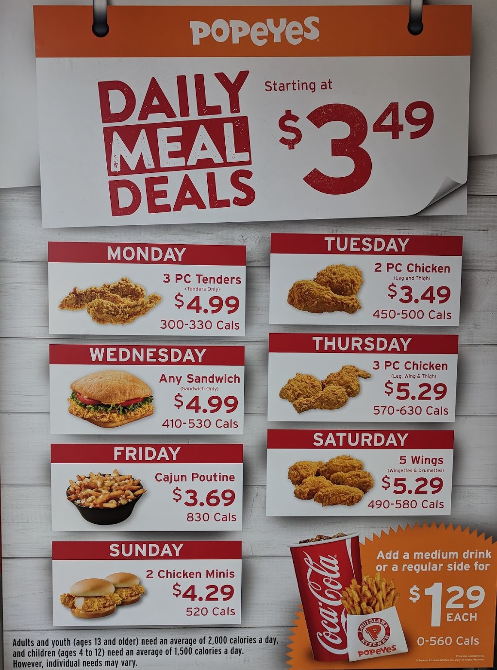 Popeyes Louisiana Kitchen | 431 Kent St W, Lindsay, ON K9V 6B5, Canada | Phone: (705) 320-7717