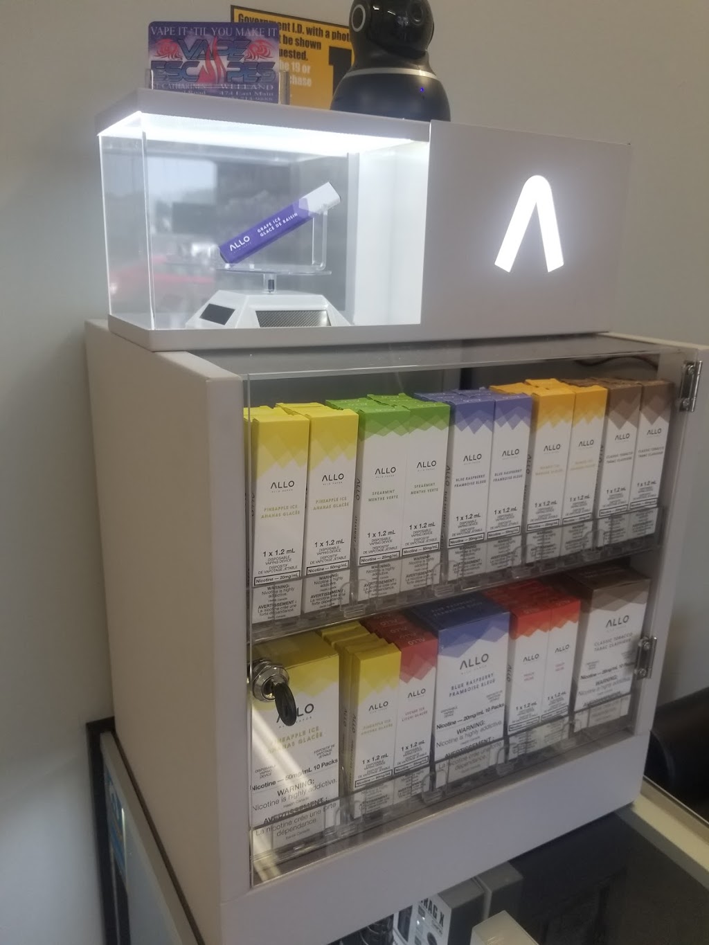 Vape Escapes | 474 E Main St, Welland, ON L3B 3X6, Canada | Phone: (905) 714-9888