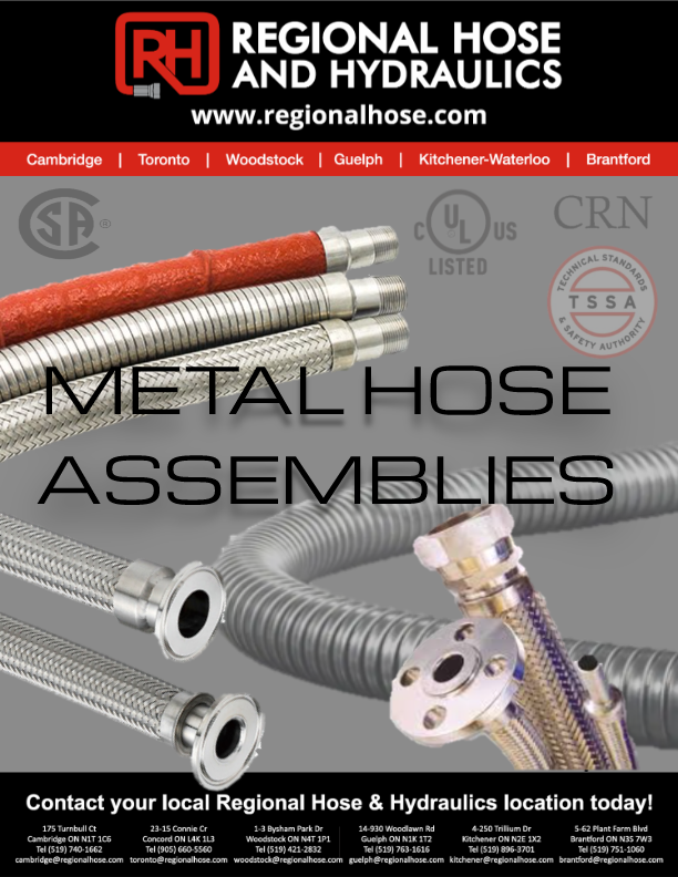 Regional Hose Brantford Ltd | 62 Plant Farm Blvd #5, Brantford, ON N3S 7W3, Canada | Phone: (519) 751-1060