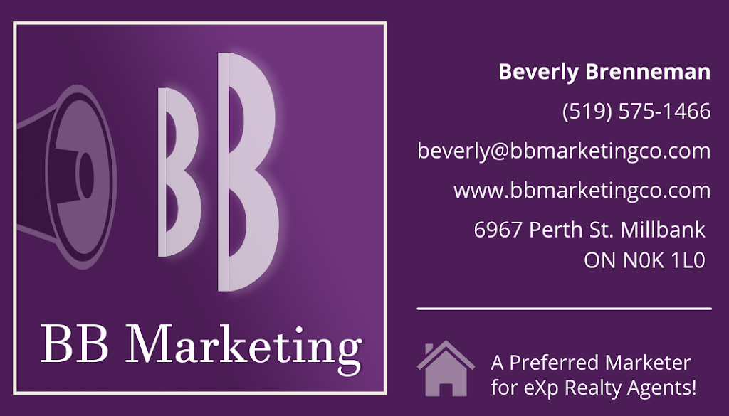 BB Marketing | 6967 Perth St, Millbank, ON N0K 1L0, Canada | Phone: (519) 575-1466