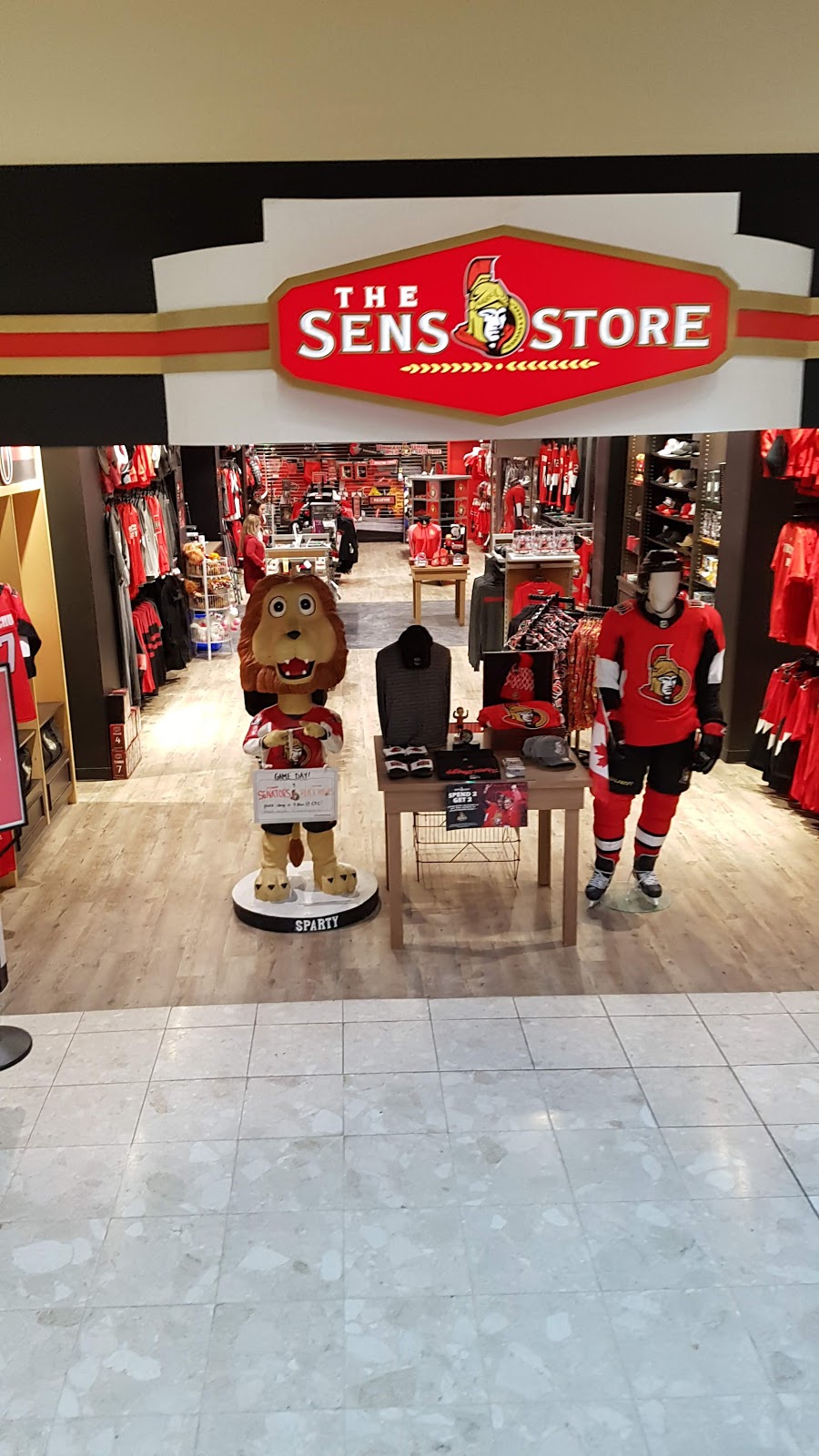The Sens Store | 110 Place dOrléans Dr, Orléans, ON K1C 2L9, Canada | Phone: (613) 841-6854