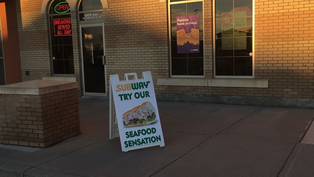 Subway | 480-1000 Hamptons Dr NW, Calgary, AB T3A 6A7, Canada | Phone: (403) 263-2239
