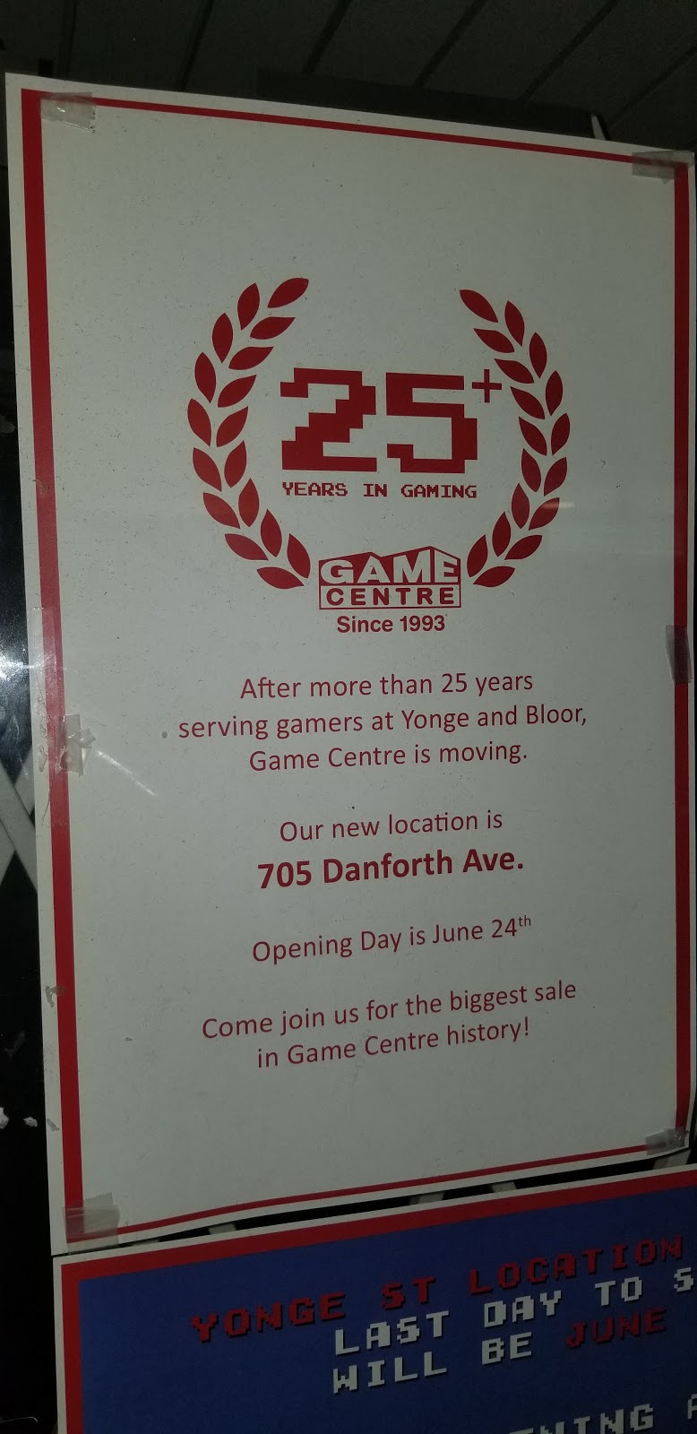 Game Centre | 705 Danforth Ave, Toronto, ON M4J 1L2, Canada | Phone: (416) 925-4951