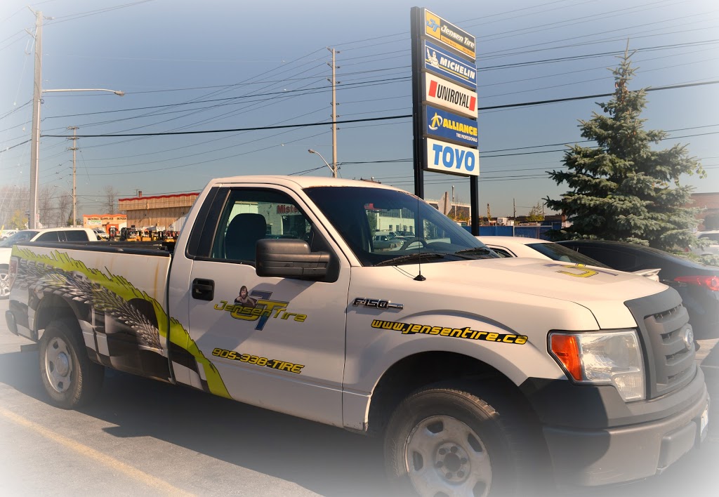 Jensen Tire Sales & Service Ltd | 928 Winston Churchill Blvd, Oakville, ON L6J 7X5, Canada | Phone: (905) 338-9919