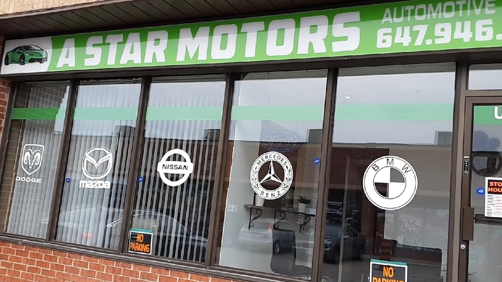 A Star Motors | 15 Fisherman Dr unit 38, Brampton, ON L7A 1B7, Canada | Phone: (647) 946-8650