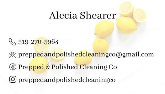 Prepped & Polished Cleaning Co | 386 Regent St, Paisley, ON N0G 2N0, Canada | Phone: (519) 270-5964