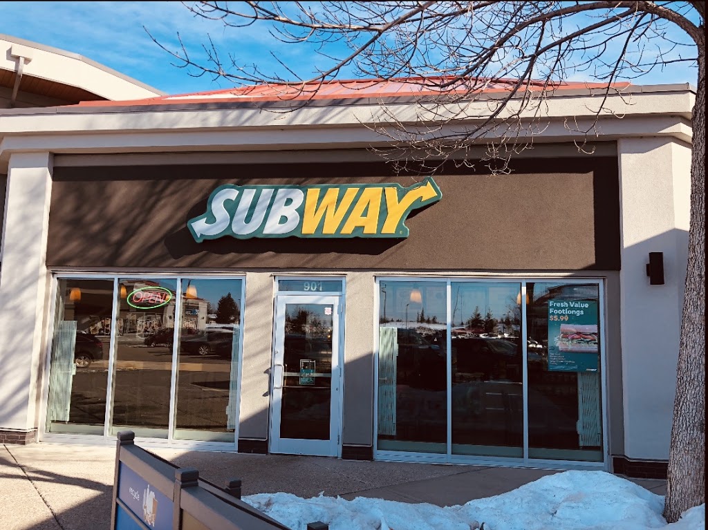 Subway | Monterey Square, 2220 68 St NE Unit 901, Calgary, AB T1Y 6Y7, Canada | Phone: (403) 293-1111